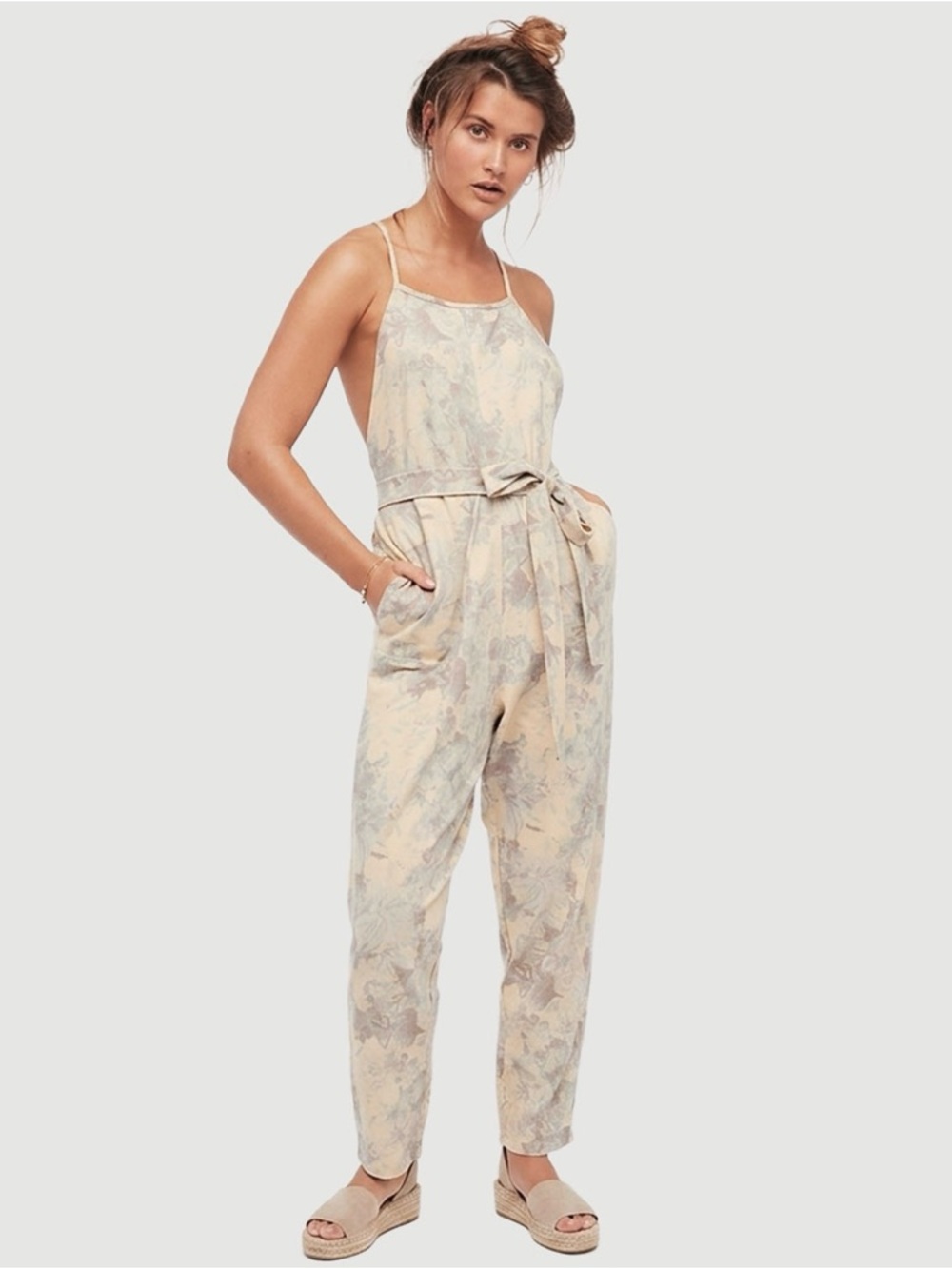 Free People Springtime London Jumpsuit Size Medium